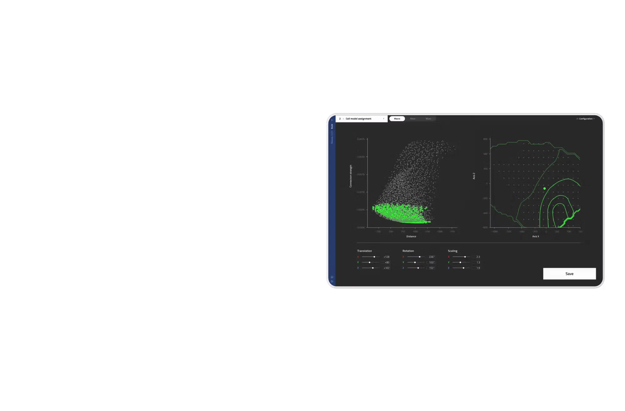 Browser view of ME models visualisation