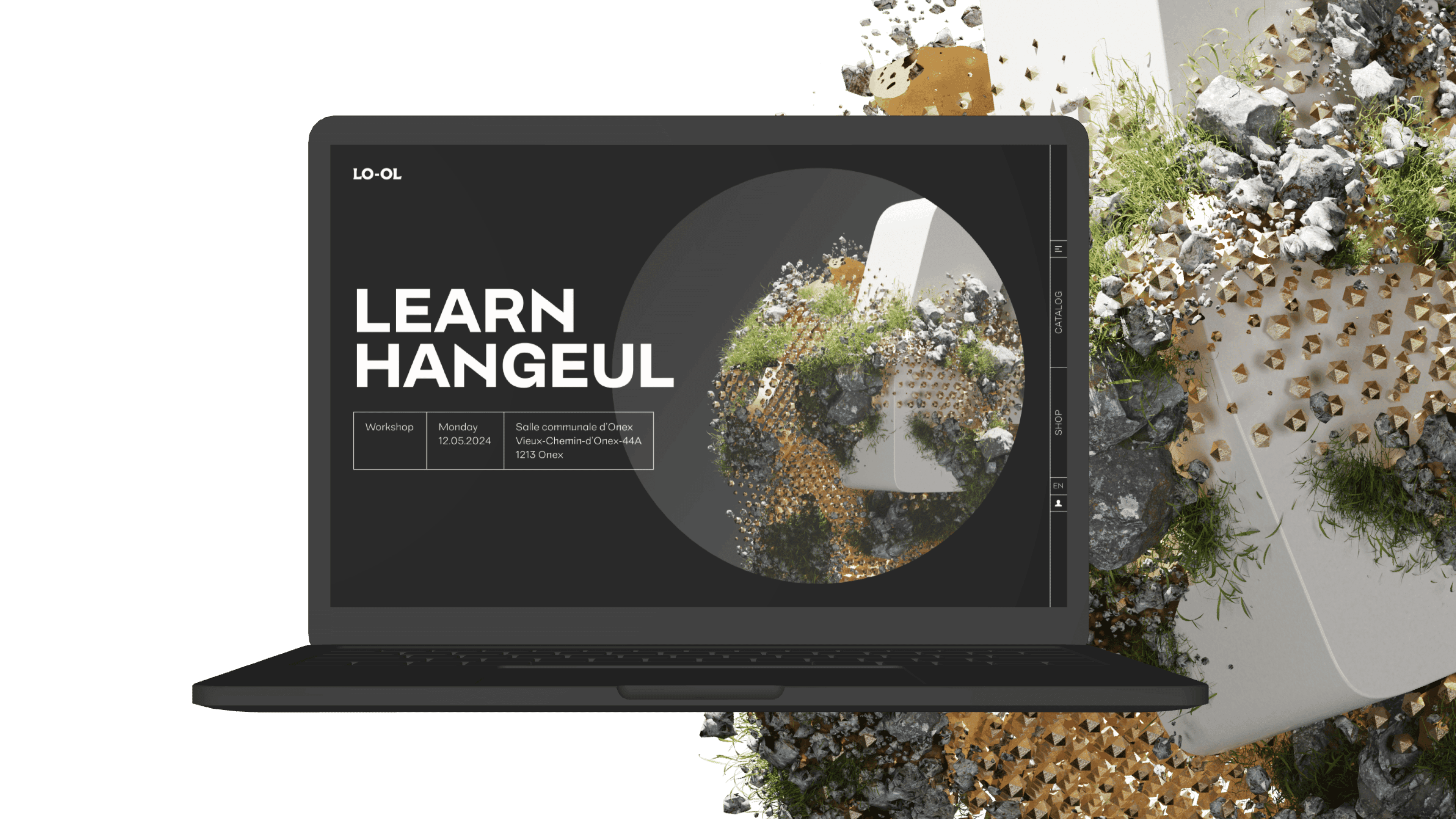 Learn Hangeul workshop page